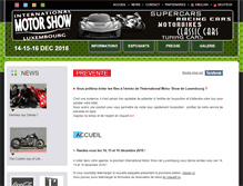 Tablet Screenshot of euro-racing-show.com